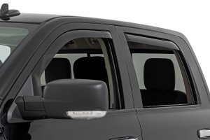 Ram 1500 Classic Side Window Deflectors - Rough Country - In Channel - '19-'24
